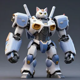 Giant Mecha Cat, trending on artstation, artstationHD, artstationHQ, unreal engine, 4k, 8k