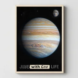 jupiter with alien life wpa poster 1 9 3 0 s