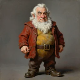 a full body heroic pose of danny devito as a d & d style dwarf, highly detailed painting by gaston bussiere, craig mullins, j. c. leyendecker, 8 k