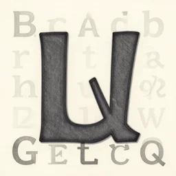 a new alphabet design, be realistic and dont invent letters