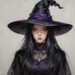 painting of a modern witch, highly detailed, digital painting, artstation, concept art, smooth, sharp focus, illustration, art by yoji shinkawa, 8 k