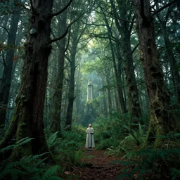 mysterious forest. j. r. r. tolkien's middle - earth and arthurian legendarium within the kingdom of avalon. fantastical. beautiful full deep color photography by ansel adams. supreme master of landscapes. iconic. 4 k. 2 0 2 0. lighting by james gurney, victoria finlay, artists master series : color and light by 3 dtotal