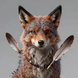 Portrait furry ears snout collar neck paws Dragon ASPCA National Geographic Wikipedia Demiurge pet adoption quill splatterpaint rorschach 4k artstation unreal engine render greg rutkowski