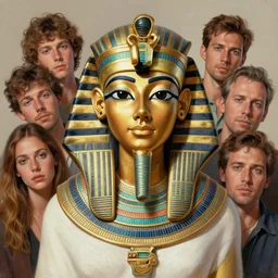 portrait of the egyptian goddess of beers. realistic, symmetrical face. art by bowater charlie, mark brooks, julie bell, arian mark, tony sandoval