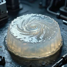 fractal wet aspic, cookbook photo, in 1 9 9 5, y 2 k cybercore, industrial photography, still from a ridley scott movie