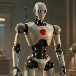 i robot movie scene 8 k, trending on artstation