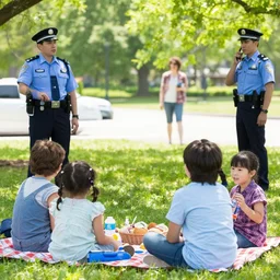 karen calling the police on an innocent family trying to have a picnic