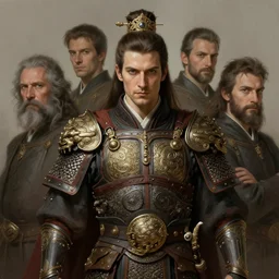 portrait shot of an ancient warrior, intricate, elegant, highly detailed, centered, digital painting, artstation, concept art, smooth, sharp focus, illustration, artgerm, tomasz alen kopera, peter mohrbacher, donato giancola, joseph christian leyendecker, wlop, boris vallejo
