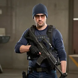 jesse pinkman as a rainbow six siege operator
