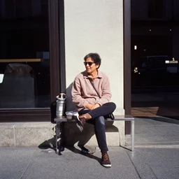 Candid Street Photography. CineStill 50 Daylight X-Pro