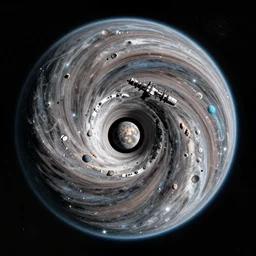 outer space surgically turned inside out