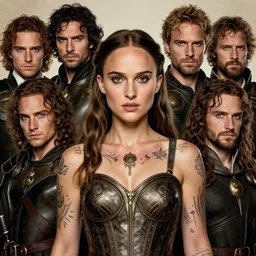 natalie portman, legendary warrior, fighter, lord of the rings, tattoos, decorative ornaments, battle armor, omar ortiz, carl spitzweg, ismail inceoglu, vdragan bibin, hans thoma, greg rutkowski, alexandros pyromallis, perfect face, sharply detailed, centered, rule of thirds, realistic shading, beautiful illustration, photorealism