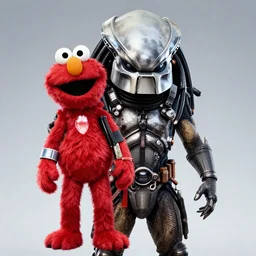 Elmo vs. Predator, movie poster