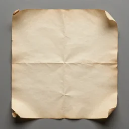 papiro desgastado y arrugado, en alta calidad,