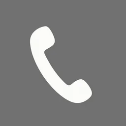 grayscale lined icon of phone