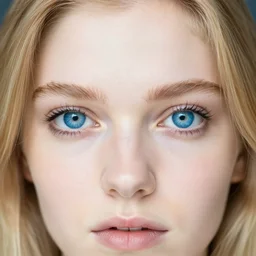 blue eyes blonde