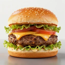 🍔, hyperrealism, 8k