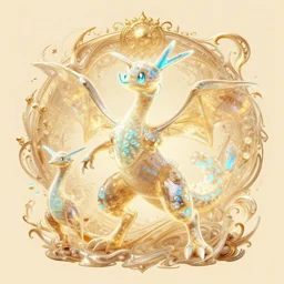 ( water type pokemon ), creature creature in a alaska, warm tones, bioluminescent translucent : by michal karcz, daniel merriam, victo ngai and guillermo del toro : ornate, dynamic, particulate, intricate, elegant, highly detailed, centered, artstation, smooth, sharp focus