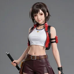 Yuffie Kisaragi, realistic
