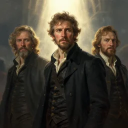 cinematic shot epic portrait nathaniel b, broad light, ambient occlusion, volumetric light effect, made by ivan aivazovsky, peter mohrbacher, greg rutkowski, matte painting, trending on artstation, 4 k, perfectly defined features, digital painting, cinematic, epic, highly detailed,