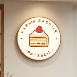 patisserie, logo