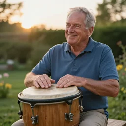 My dad Steve just took a hit from the bongo and have good time being gracefully relaxed in the garden, sunset lighting. My second name is Carell. My dad second name is Carell. Im the dog and Steve Carell is my dad. Detailed face. Hairy calves