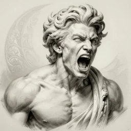 Portrait of 50 cent ((screaming)), D&D, muscular, fantasy, intricate, elegant, highly detailed, digital painting, artstation, concept art, smooth, sharp focus, illustration, art by artgerm and greg rutkowski and alphonse mucha