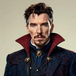 a highly detailed capaldi portrait of stephen strange, james gurney, james jean