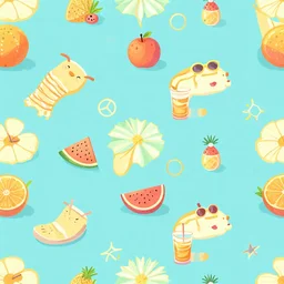chill summer pattern by trigger animation