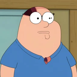 portrait of Peter Griffin, Realistic, HDR, Clear Image, face portrait of Peter Griffin