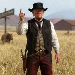 trump in red dead redemption 2