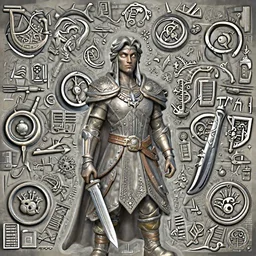 a portrait of my next DND bard character , concept art, DND, trending on artstation 3D.