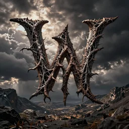 black metal band font, unreadable, looks like varicose veins, symmetrical, illegible