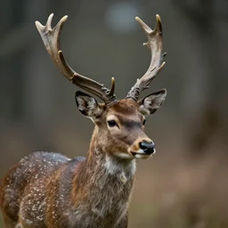 semideer semihuman, cinematic highly detailed photo, 50 mm, bokeh