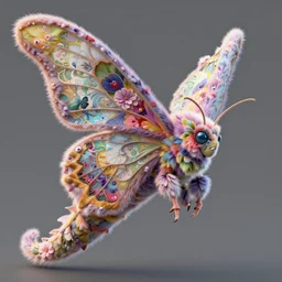 close up profile of a fuzzy, flowery, elegant, kaiju moth dragon, vibrant colours, alphonse mucha, rhads, ross tran, artstation, artgem, octane render, 1 6 k