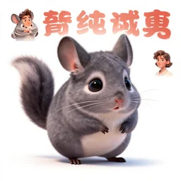 promotional art, very cute disney pixar chinchilla, detailed fur, concept artwork by ilya kuvshinov katsuhiro villeneuve, jeremy lipkin and michael garmash and rob rey official