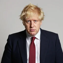 Photo portrait of Boris Johnson as a soundcloud rapper