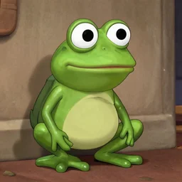 still of pepe the frog from the wallace and gromit movie