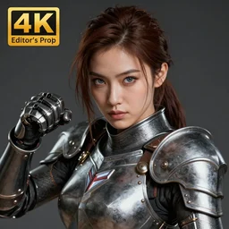 armor lady, beautiful eyes, fighting, high detail, concept art, digital art, art of greg rutkowski, art of wlop, editor's pickup, trending on artstation, trending on deviantart, 4 k,