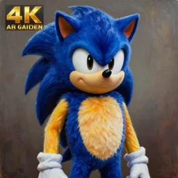 an oil painting of barack obama wearing a sonic halloween costume, costume, by artgerm, hd, hdr, ue 5, ue 6, unreal engine 5, realistic anime 3 d style, cinematic 4 k wallpaper, 8 k, ultra detailed, gta cover art, high resolution, artstation, award winning