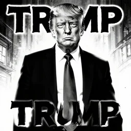 trump, by junji ito, black and white comic, terrorist