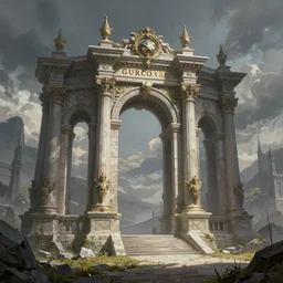 Boros Guildgate, Fantasy Ravnica Illustration