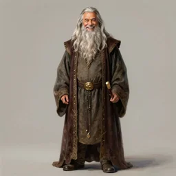 danny devito as gandalf, deviantart, smile, ultra realistic illustration, final fantasy, high quality, full color, full body