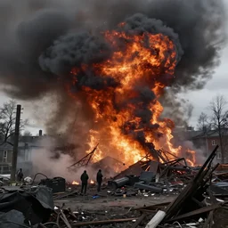 Borås, Sweden getting heavily nuked by unknown force
