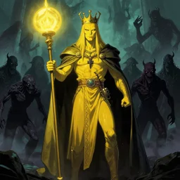 king in yellow, hastur themself... and their army of shadow monsters