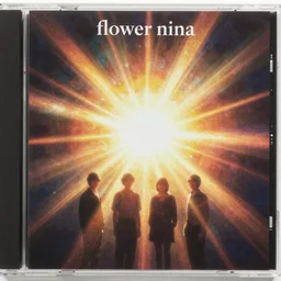 album cover cd of indie band flower ninja by miyazaki yamato amano yoshitaka