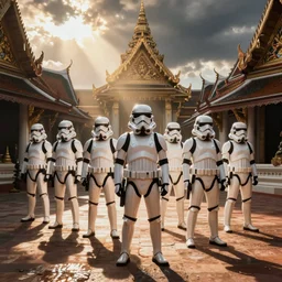stormtroopers on holiday in thailand