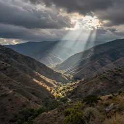 beautiful mexico valley by thomas kinkaid