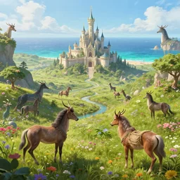 falonde, a mystical world of flowered hills, verdant glens, and sapphire oceans. the world is primarily populated by centaurs, with smaller numbers of other fey races. the centaurs of falonde dwell in elegant castles.