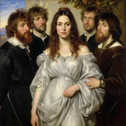 a beautiful painting of gal gadot by john everett millais and dante gabriel rossetti and john collier and john william waterhouse, preraphaelite, detailed, trending on artstation, hd, masterpiece
